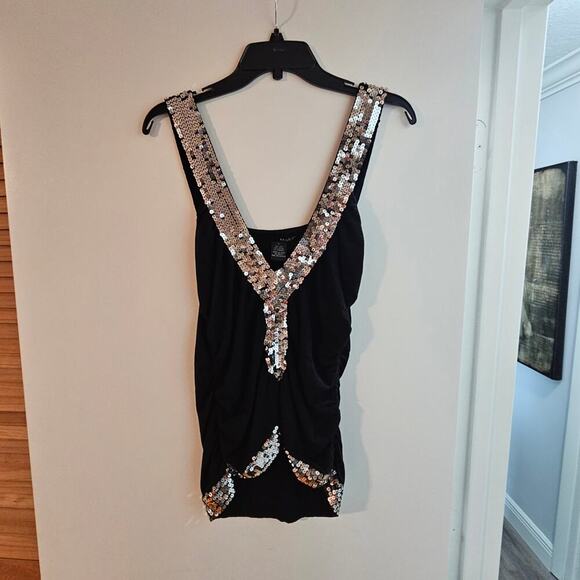 Kaisely Tops - Woman's Kaisely Sequence Tank size Large